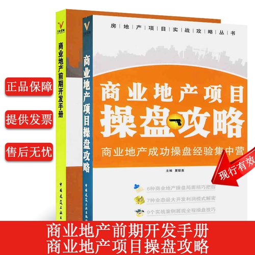 房地产开发营销策划 商业地产定位 规划设计 招商运营图书籍